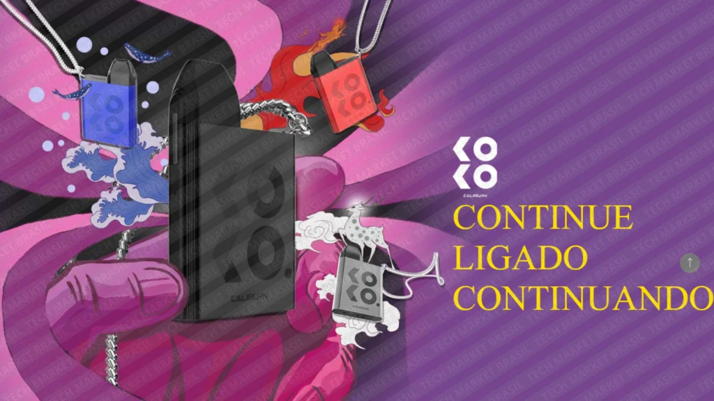 Banner do Pod System Uwell Caliburn Koko 