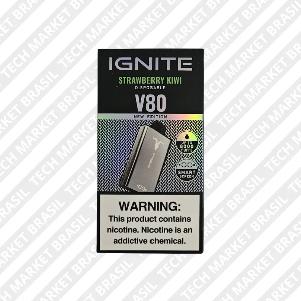 Pod Descartavél Ignite V80 NE New Edition Strawberry Kiwi