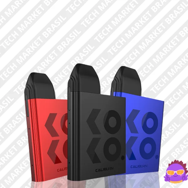 Principal do Pod System Caliburn Koko na Tech Market Brasil