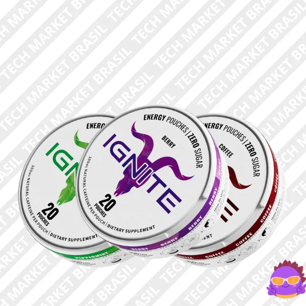 Principal do Snus Energetico Ignite na Tech Market Brasil