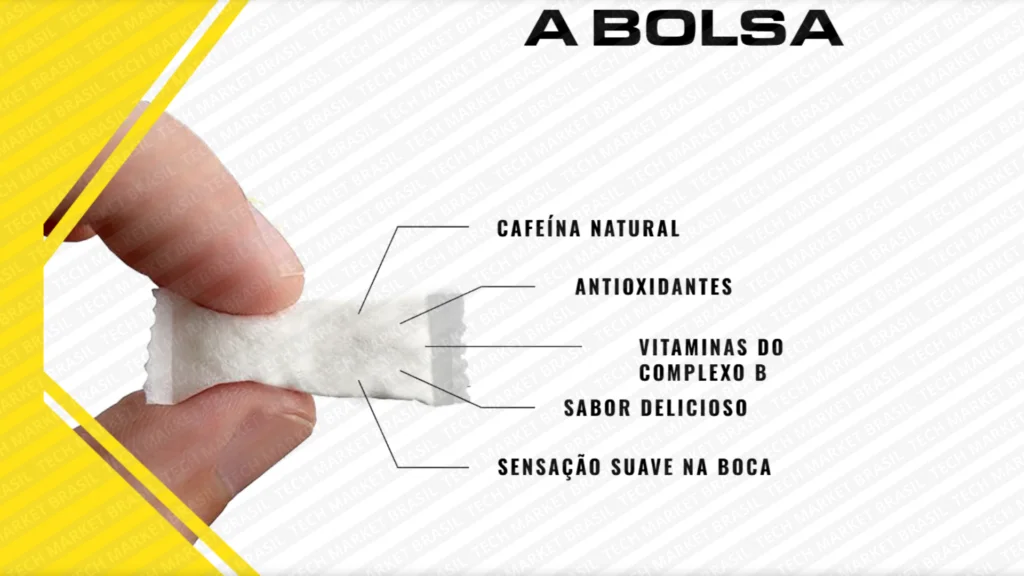 Visão expandida do Snus Energético Ignite na Tech Market Brasil