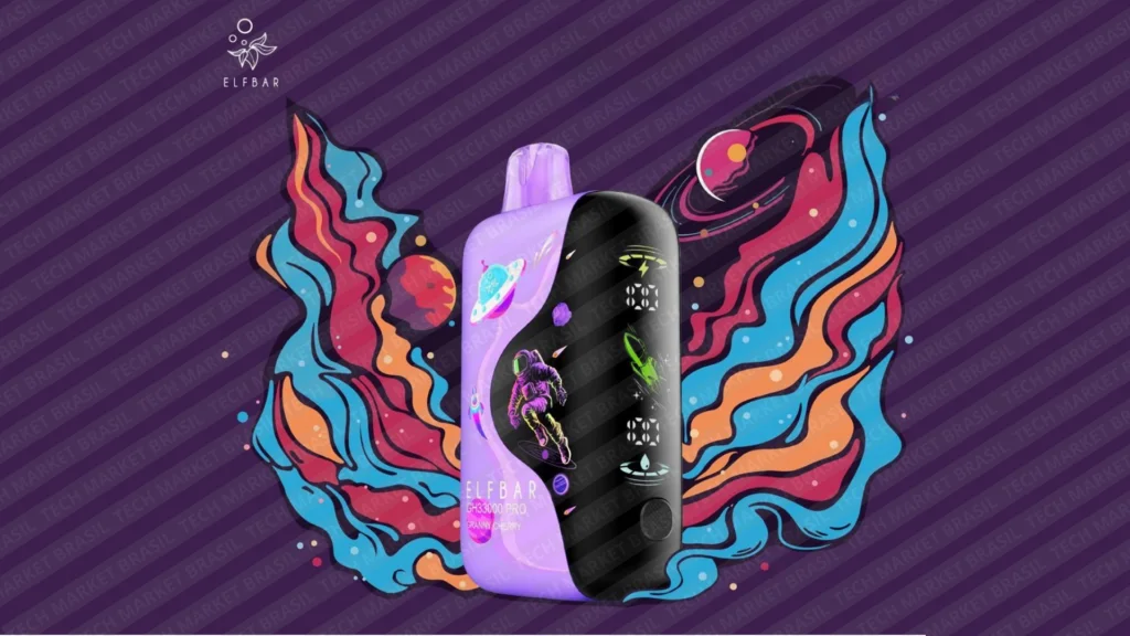 Banner do Pod Descartável Elfbar Gh 33000 Pro na Tech Market Brasil