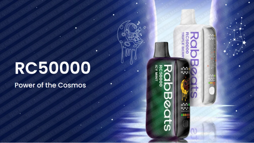 Banner do Descartavel Rabbeats RC50000 na Tech Market Brasil