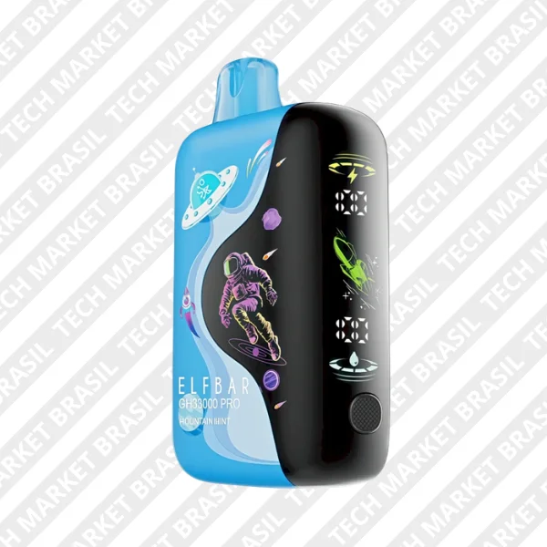 Descartavel Elfbar GH33000 Pro - Sabor Mountain Mint