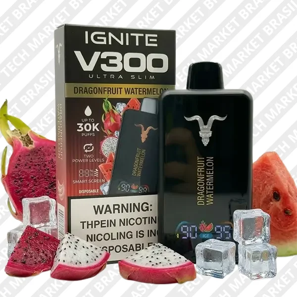 Ignite V300 Ultra Slim - sabor Dragon Fruit Watermelon