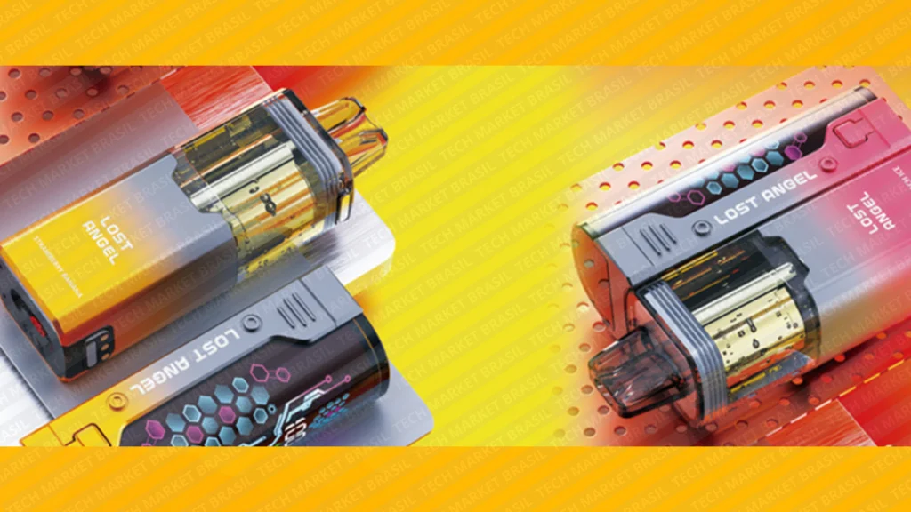 Banner do Pod Descartável Lost Angel Mate kit 50k na Tech Market Brasil