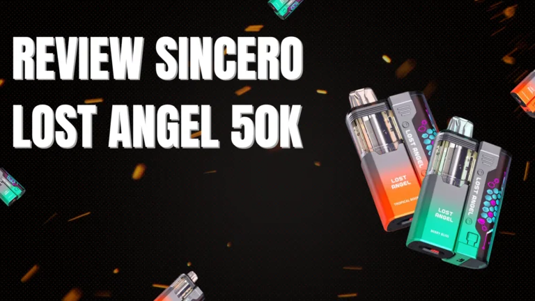 Banner Review do Descartavel Lost Angel Mate 50k