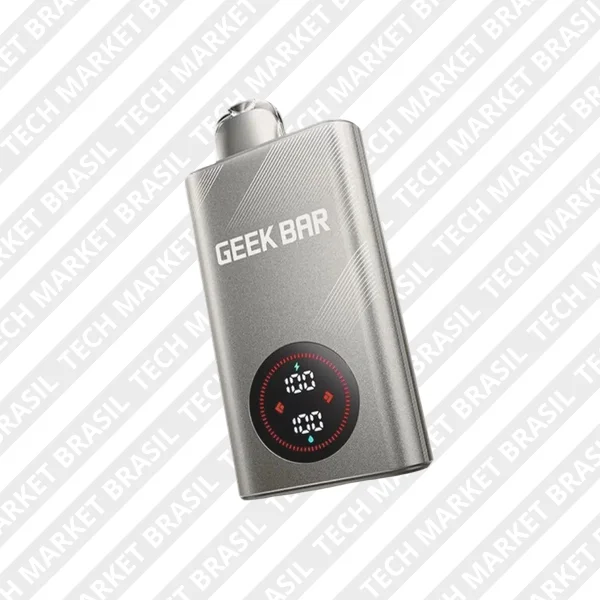 Pod Descartavel Geek Bar Z35 - cor Silver na Tech Market Brasil