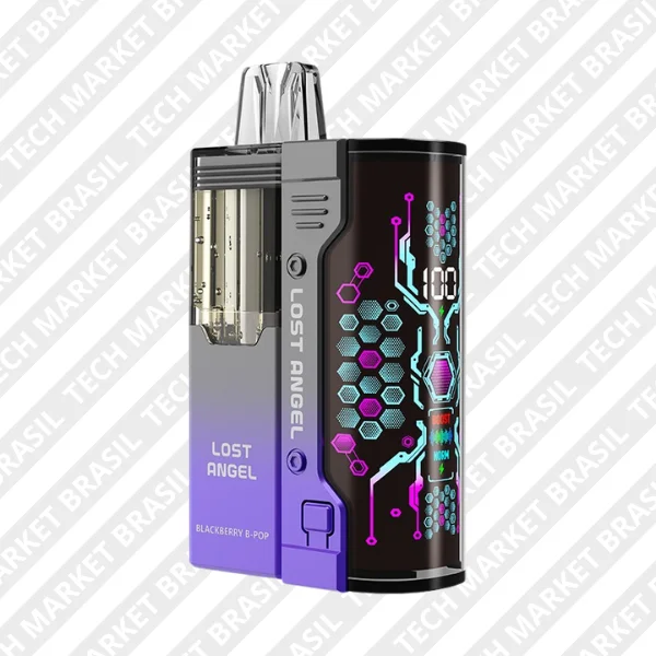 Descartável Lost Angel Mate kit 50k - Sabor Blackberry B-Pop