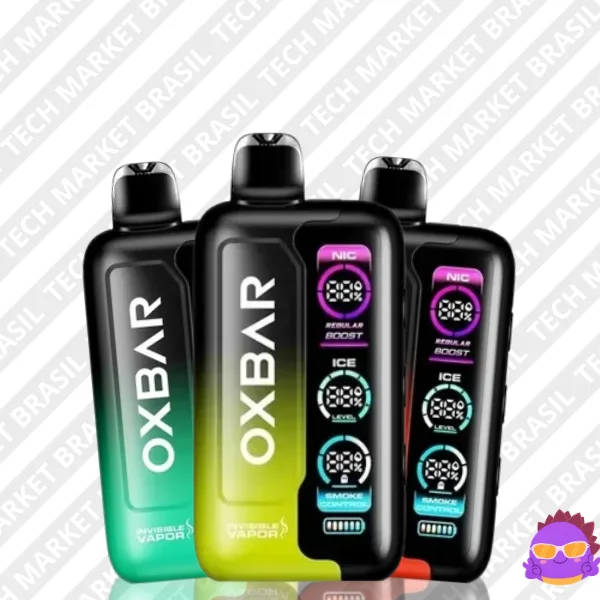 Principal do Descartável Oxbar Invisible Vapor 50k na Tech Market Brasil