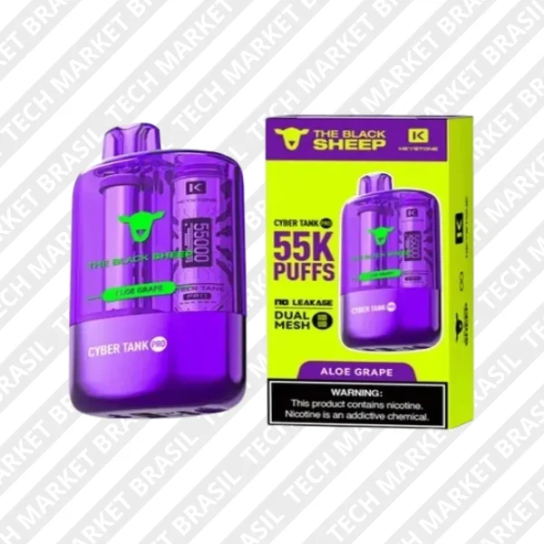 The Black Sheep Cyber Tank Pro 55K - Aloe Grape