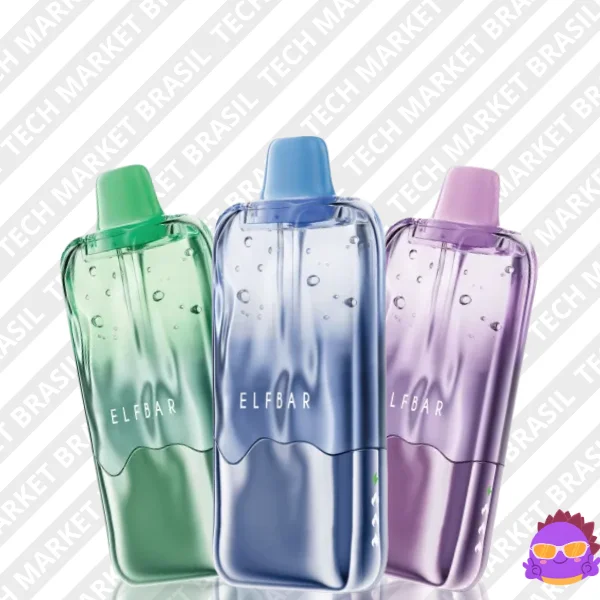 Principal do Pod Descartável Elfbar Duke 35k: 35000 Puffs na Tech Market Brasil