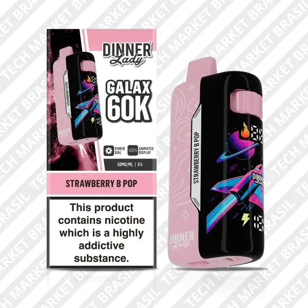 Dinner Lady Galax 60k – 60000 Puffs – Pod Descartável - Imagem 2